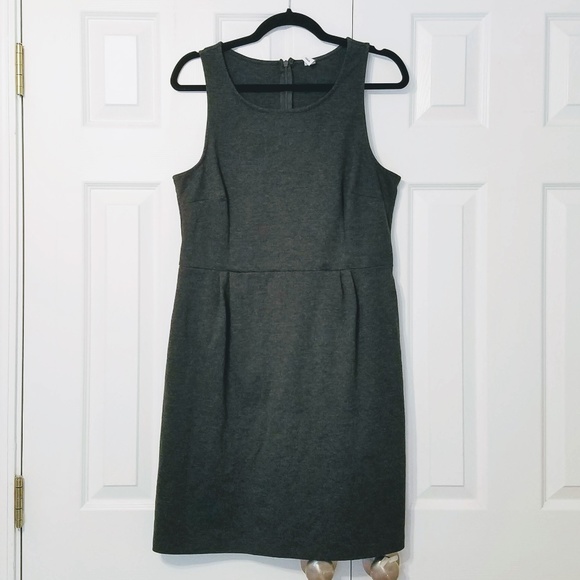 Dark Grey Old Navy Sleeveless Dress with Darting - Picture 1 of 4